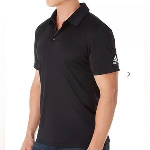 Adidas Grind Polo Short Sleeve Shirt Men’s S97377 Black Size XL